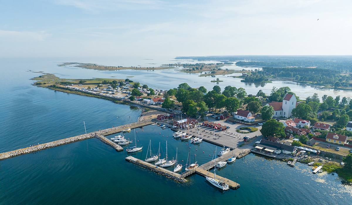 Birds Eye view of the quaint and picturesque town of Kristianopel in Karlskrona