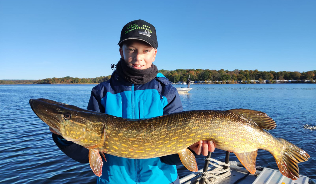 Catch of the day in Pike Kingdom, Karlskrona